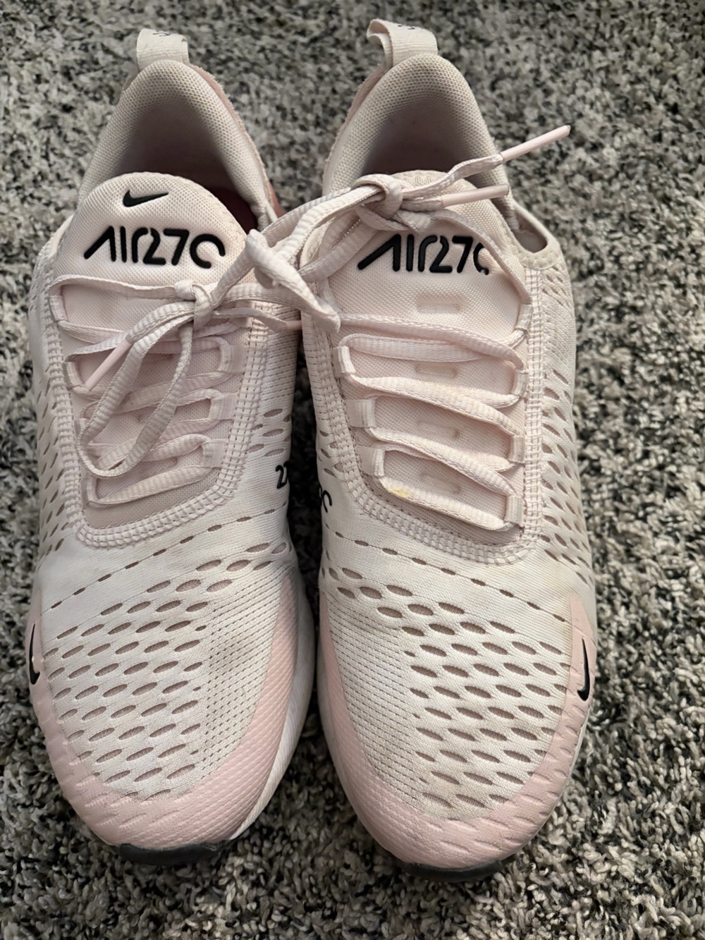 Nike Women's Air 270 Athletic Sneakers in Pale Pink